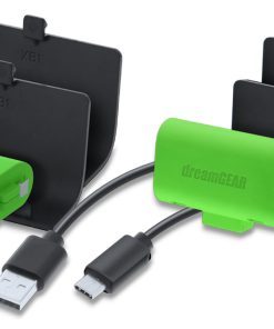 dreamGEAR Charge Kit 2x Rechargeable Battery Packs + Charge Cable